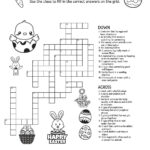 Easter Basket Crossword • Beeloo Printable Crafts And Activities With Regard To Easter Crossword Puzzles Hard