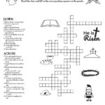 Easter Crossword Puzzle • Beeloo Printable Crafts And Activities Pertaining To Large Printable Easter Crossword Puzzles
