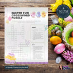 Easter Crossword Puzzle | Easter Printable With Chocolate Easter Egg Crossword Puzzles