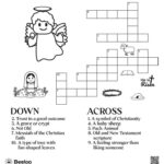 Easter Crossword Puzzle With Easter Christian Crossword Puzzles