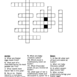 Easter Crossword   Wordmint Pertaining To Chocolate Easter Egg Crossword Puzzles