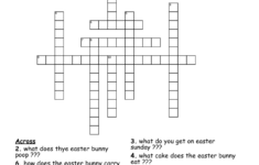 Easter Crossword - Wordmint with regard to Easter Crossword Puzzles 4Th Grade