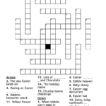 Easter Crossword   Wordmint With Regard To Easter Crossword Puzzles Easy