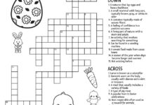 Easter Egg Crossword Puzzle • Beeloo Printable Crafts And pertaining to Like Easter Eggs Crossword Puzzles