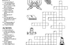 Easter-Themed Crossword Puzzles • Beeloo Printable Crafts And for Seven Weeks After Easter Crossword Puzzles Clue