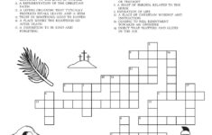 Easter-Themed Crossword Puzzles • Beeloo Printable Crafts And with Puzzles to Print Easter Crossword