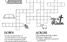 Eastertide Crossword intended for Easter Crossword Puzzles For High School Students Printable