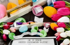 Free Christ-Centered Easter Crossword Puzzle—Optional Egg Hunt pertaining to Easter Egg Supply Crossword Puzzles