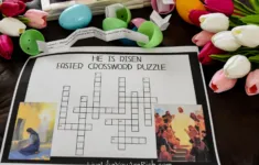 Free Christ-Centered Easter Crossword Puzzle—Optional Egg Hunt with regard to Free Printable Easter For Children&amp;#039;s Church Crossword Puzzles
