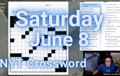 Little Easter Egg In This Puzzle! [0:22/6:36] || Saturday 6/8/24 New York  Times Crossword in New York Times Easter Egg Crossword Puzzles