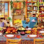 1000 Piece Jigsaw Puzzle   Thanksgiving Day (2000Pz) – White Pertaining To Thanksgiving Puzzle 1000