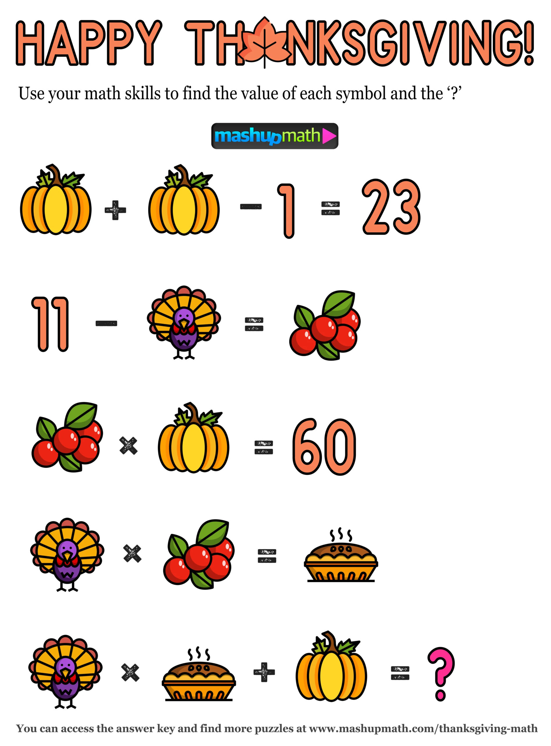 12 thanksgiving math activities for grades 1 8 mashup math intended for thanksgiving math puzzle scaled 12 Thanksgiving Math Activities For Grades 1-8 — Mashup Math intended for Thanksgiving Math Puzzle