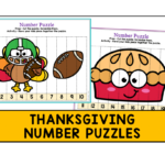 50+ Fun Thanksgiving Number Puzzles 1 20 For Preschool And In Thanksgiving Number Puzzle
