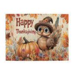 500 Pcs 500 Piece Puzzle For Adults Pumpkin And Cute Turkey Happy For 500 Pieces Thanksgiving Puzzle