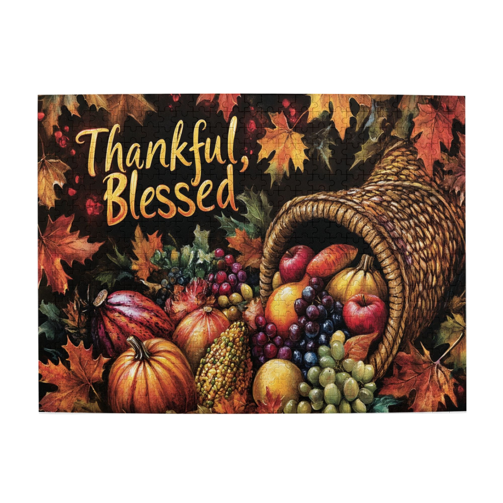 500 pcs thankful blessed slogan harvest fruits puzzles for adults regarding thanksgiving puzzles 500 pieces 500 Pcs Thankful Blessed Slogan Harvest Fruits Puzzles For Adults regarding Thanksgiving Puzzles 500 Pieces