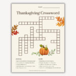 Erntedank Kreuzworträtsel, Thanksgiving Kreuzworträtsel Druckbar With Regard To Thanksgiving Day Puzzles