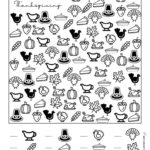 Free Thanksgiving I Spy Printable | Saturdaygift With Regard To Thanksgiving Hidden Picture Puzzle