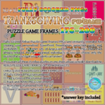 Fully Colored Thanksgiving Rebus Puzzle Game Frames 176–200 Pngs Pertaining To Thanksgiving Rebus Puzzles With Answers