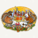Let'S Talk Turkey Intended For Thanksgiving Dinner Puzzle