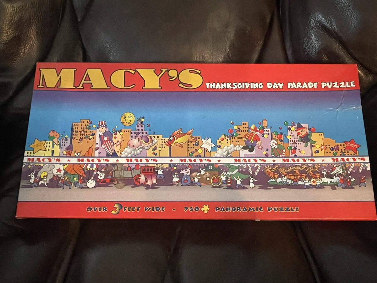 Macy’s Thanksgiving Day Parade Jigsaw Puzzle 750 Pieces Open Box intended for Macy&amp;amp;#039;s Thanksgiving Day Parade Puzzle
