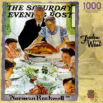 Masterpieces 1000 Piece Jigsaw Puzzle   Norman Rockwell Collection Intended For Norman Rockwell Thanksgiving Jigsaw Puzzle