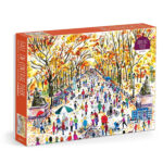 Michael Storrings Fall In Central Park 1000 Piece Puzzle   Walmart Inside Michael Storrings Thanksgiving Puzzle
