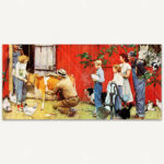 Norman Rockwell Visits A County Agent Pertaining To Norman Rockwell Thanksgiving Puzzle