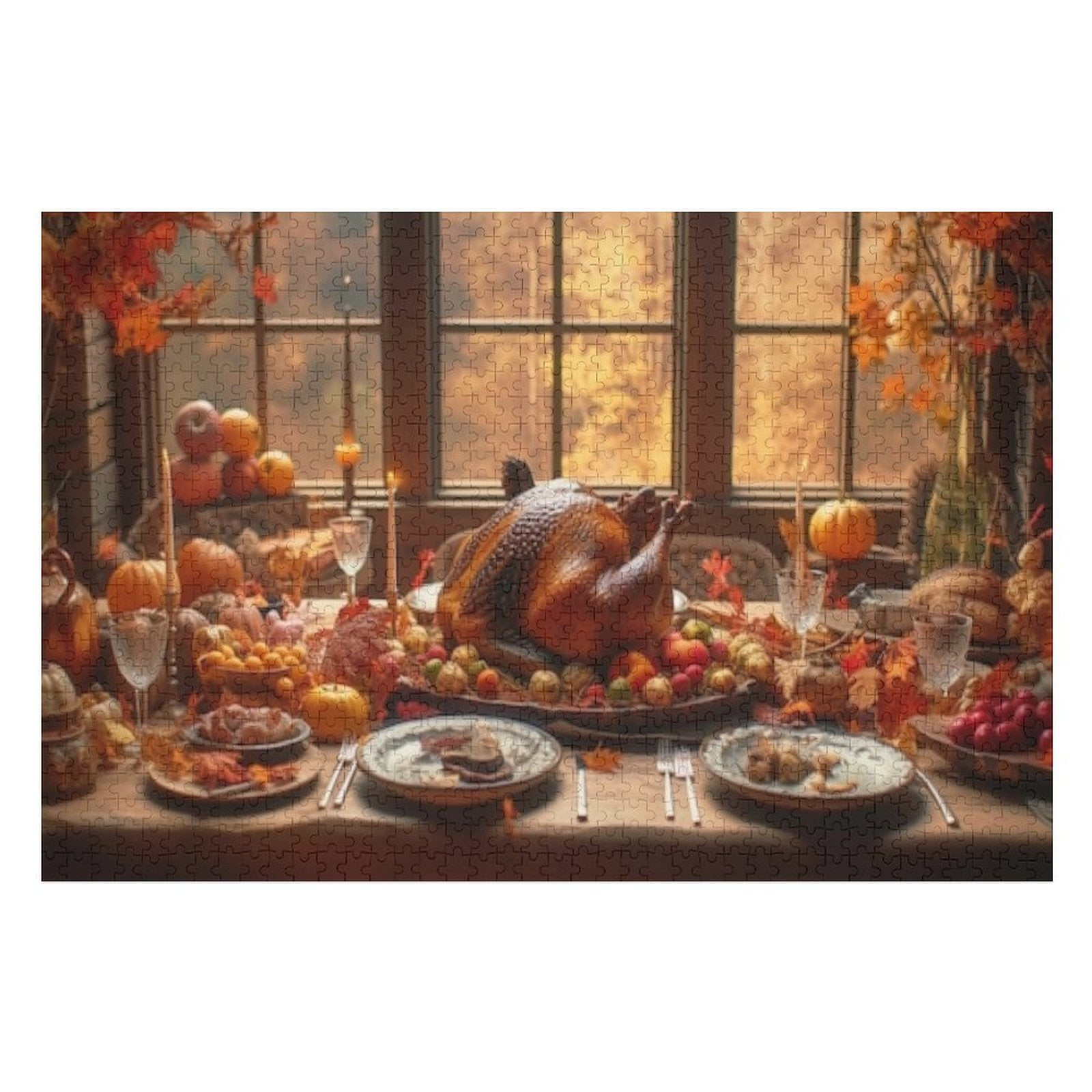 Puzzles For Adults 300 Pieces - Thanksgiving Traditions Perfect with regard to Thanksgiving Puzzle 300 Pieces