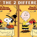 Spot The Difference: Charlie Brown Thanksgiving Intended For Charlie Brown Thanksgiving Puzzle