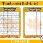 Thanksgiving Bucket List | Printable Bucket List | Holiday Throughout Thanksgiving With Granny Logic Puzzle Answers