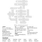 Thanksgiving (By Livvy And Brett) Crossword   Wordmint Within Gobble Til You Wobble Thanksgiving Crossword Puzzle Answers