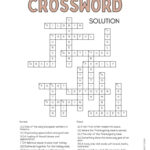 Thanksgiving Crossword Puzzle   Cute & Free Printable | Saturdaygift Inside Thanksgiving Crossword Puzzle For Adults