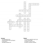 Thanksgiving Crossword Puzzle Free Printable For Kids Or Adults In Thanksgiving Word Crossword Puzzle