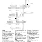 Thanksgiving Crossword Puzzle   Wordmint Intended For Thanksgiving Crossword Puzzles Hard