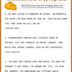 Thanksgiving Cryptograms Within Thanksgiving Secret Message Puzzle Answer Key