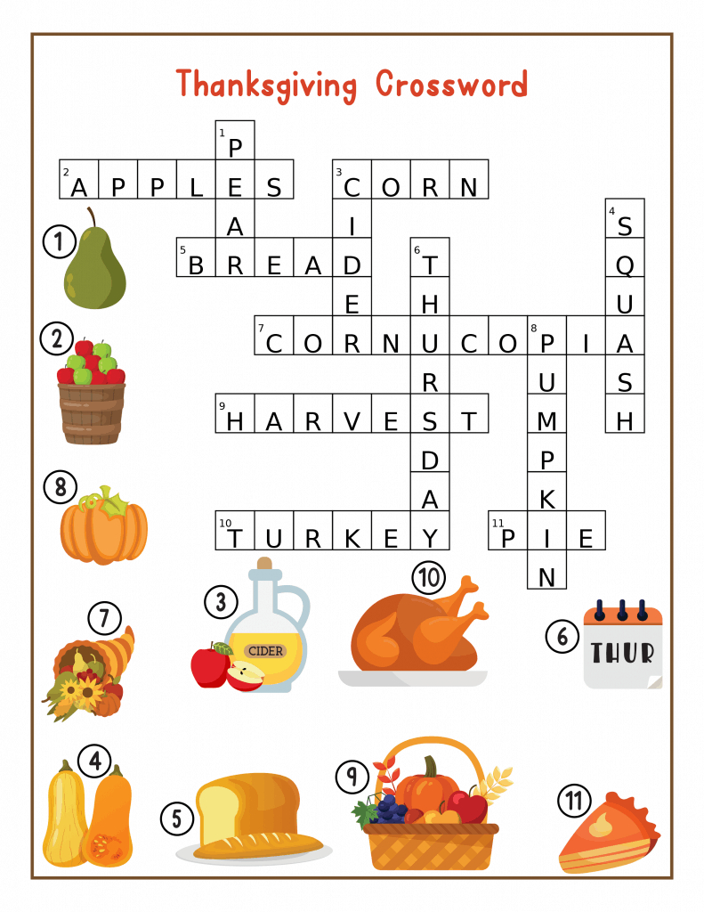 thanksgiving printable games i spy maze crossword word search intended for thanksgiving puzzle games Thanksgiving Printable Games: I Spy, Maze, Crossword & Word Search intended for Thanksgiving Puzzle Games
