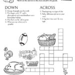 Thanksgiving Themed Crossword Puzzles • Beeloo Printable Crafts Pertaining To Puzzles To Print Thanksgiving Crossword