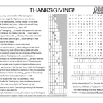Thanksgiving Trivia Quiz Intended For Thanksgiving Clue Search Puzzle Answers