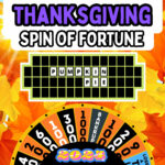 Thanksgiving Wheel Of Fortune Game: Virtual Party Fun (Digital In Wheel Of Fortune Thanksgiving Puzzles