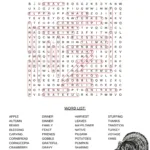 Thanksgiving Word Search | Free Printable Pdf Regarding Thanksgiving Word Search Puzzle Answers