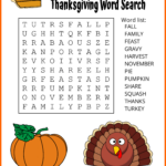 Thanksgiving Word Search (Free Printable Puzzles) – Free For Thanksgiving Hidden Picture Puzzles Printables