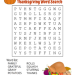 Thanksgiving Word Search (Free Printable Puzzles) – Free For Thanksgiving Puzzle Games