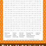 Thanksgiving Word Search Printable   Happiness Is Homemade With Word Search Puzzles For Thanksgiving
