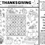 Thanksgiving Worksheets | Skip To My Lou For Thanksgiving Puzzles For Middle School