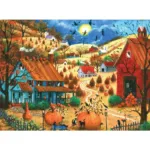 The Great Pumpkin Contest Visit 1000 Piece Jigsaw | Bits And Pieces For Thanksgiving Jigsaw Puzzles