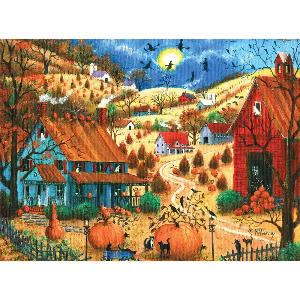 The Great Pumpkin Contest Visit 1000 Piece Jigsaw | Bits And Pieces for Thanksgiving Jigsaw Puzzles