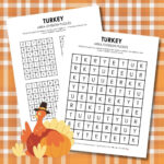 Turkey Area Division Logic Puzzles | Math = Love Intended For Thanksgiving Logic Puzzle