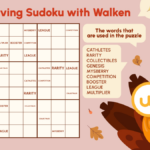 Walken (@Walken Io) On X: "🦃 Thanksgiving Sudoku With #Walken Io Throughout Thanksgiving Sudoku Puzzle Answers