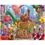 White Mountain Thanksgiving Parade Puzzle 1000Pcs   Puzzles Canada Intended For Thanksgiving Parade Puzzle