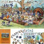 Wooden Jigsaw Puzzle For Adultsfoxsmartbox   373 Pcs In Jigsaw Puzzle Thanksgiving